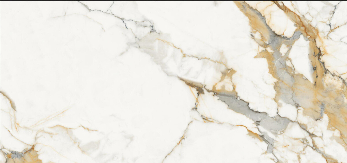 Керамогранит Azario Creo Ceramique Merquri light Glossy 60х120 см GBT750222