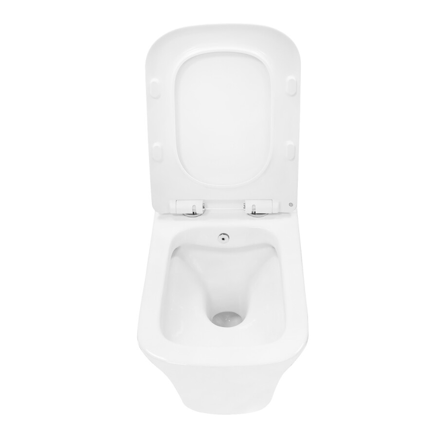 Унитаз подвесной Azario Nove 350х520х365 безободковый, c функцией биде, в комплекте быстросъемное сиденье микролифт AZ-9321B