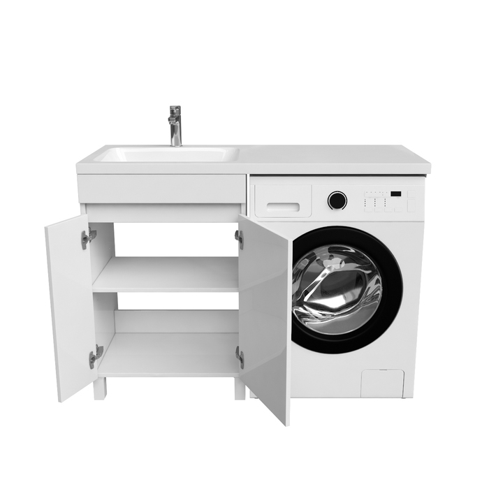 Iddis Optima Home тумба 120 с раковиной левая для стиральной машины OPH12LDi95K
