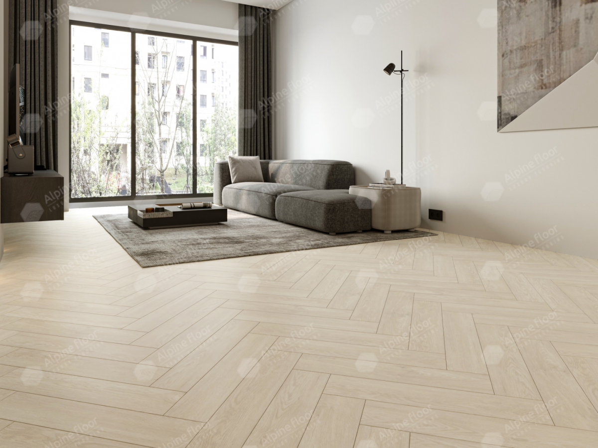 Alpine Floor Parquet Light SPC ламинат Дуб Адара ECO 13-14AB 600 х 125 х 4мм