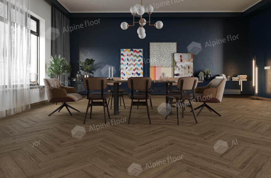 Ламинат Alpine Floor Ville 63274 Дуб Азуара 643 x 131 х 8 mm