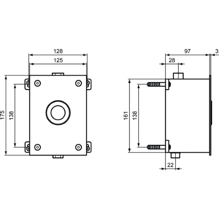Ideal Standard смывное устройство для писсуара P0115AA