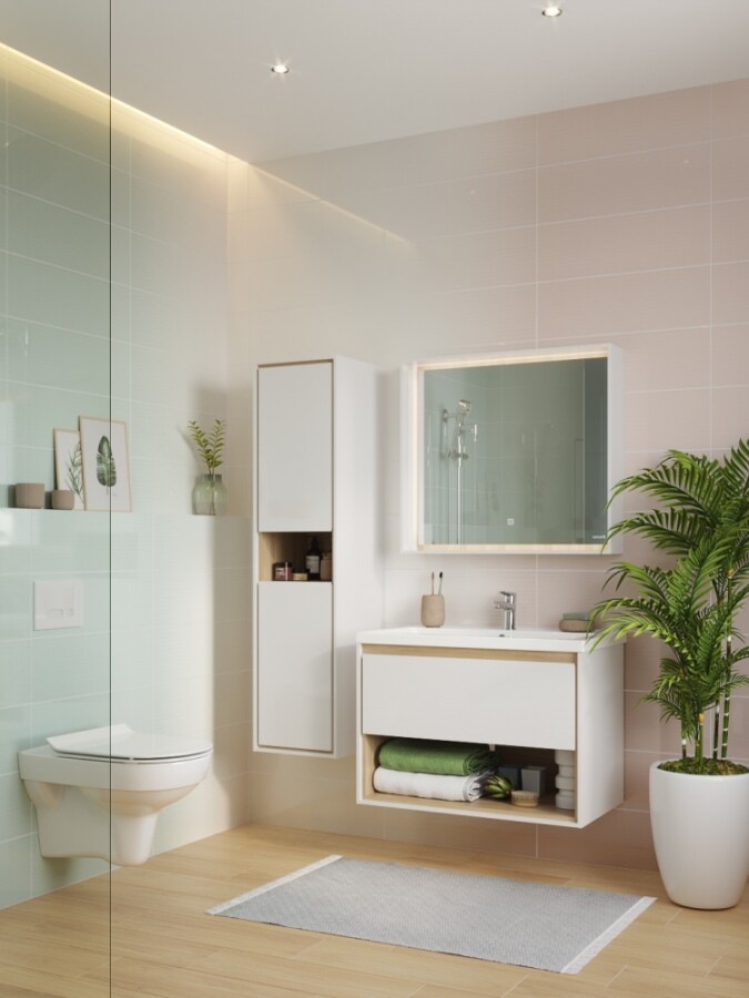 Зеркальное полотно Cersanit Louna 80*70 LU-LOU80-Os