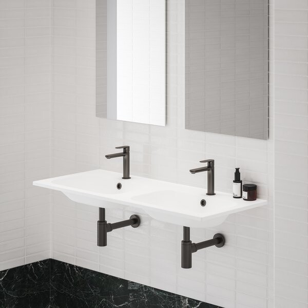 Ravak Eleganta Смеситель для раковины графит матовый X070327