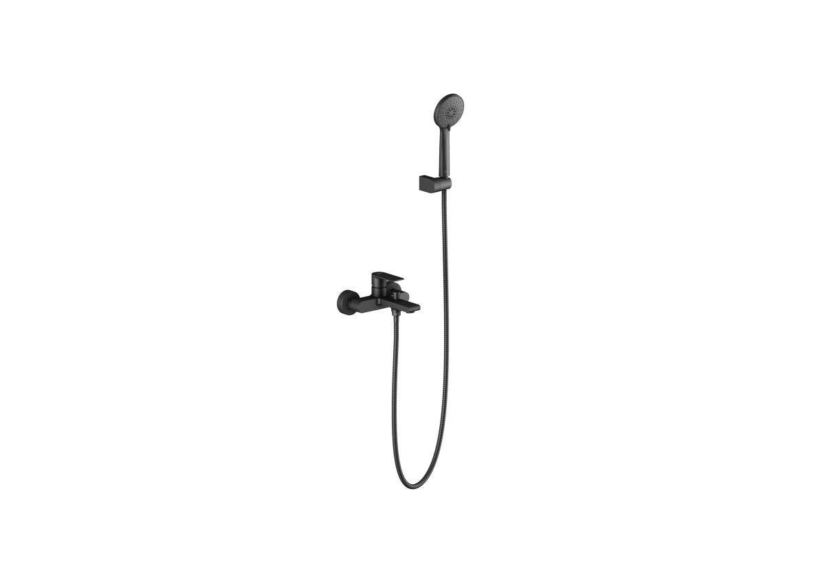 Aquatek Лира Смеситель для ванны с душевым гарнитуром AQ1449MB