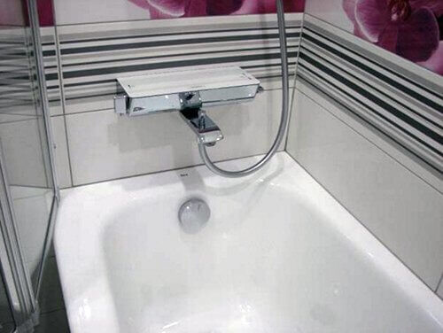 Hansgrohe Ecostat Select 13141400 смеситель для ванны белый/хром