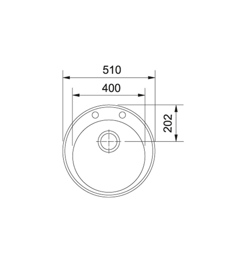 Franke ROG 610-41 кухонная мойка fragranite+ белый Ø 51 см