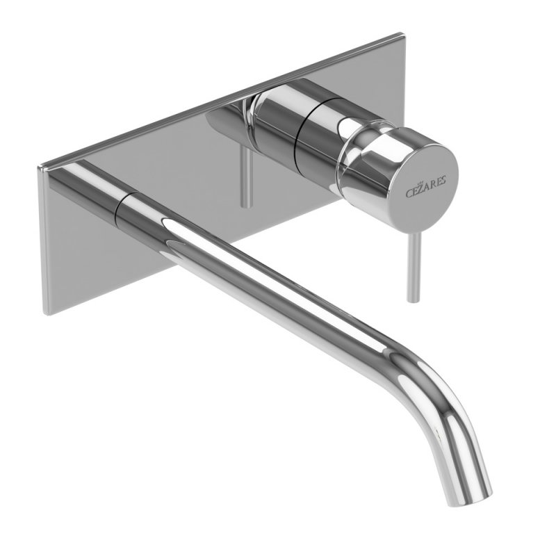 Cezares Leaf смеситель для раковины хром LEAF-BLI1-L-01-W0