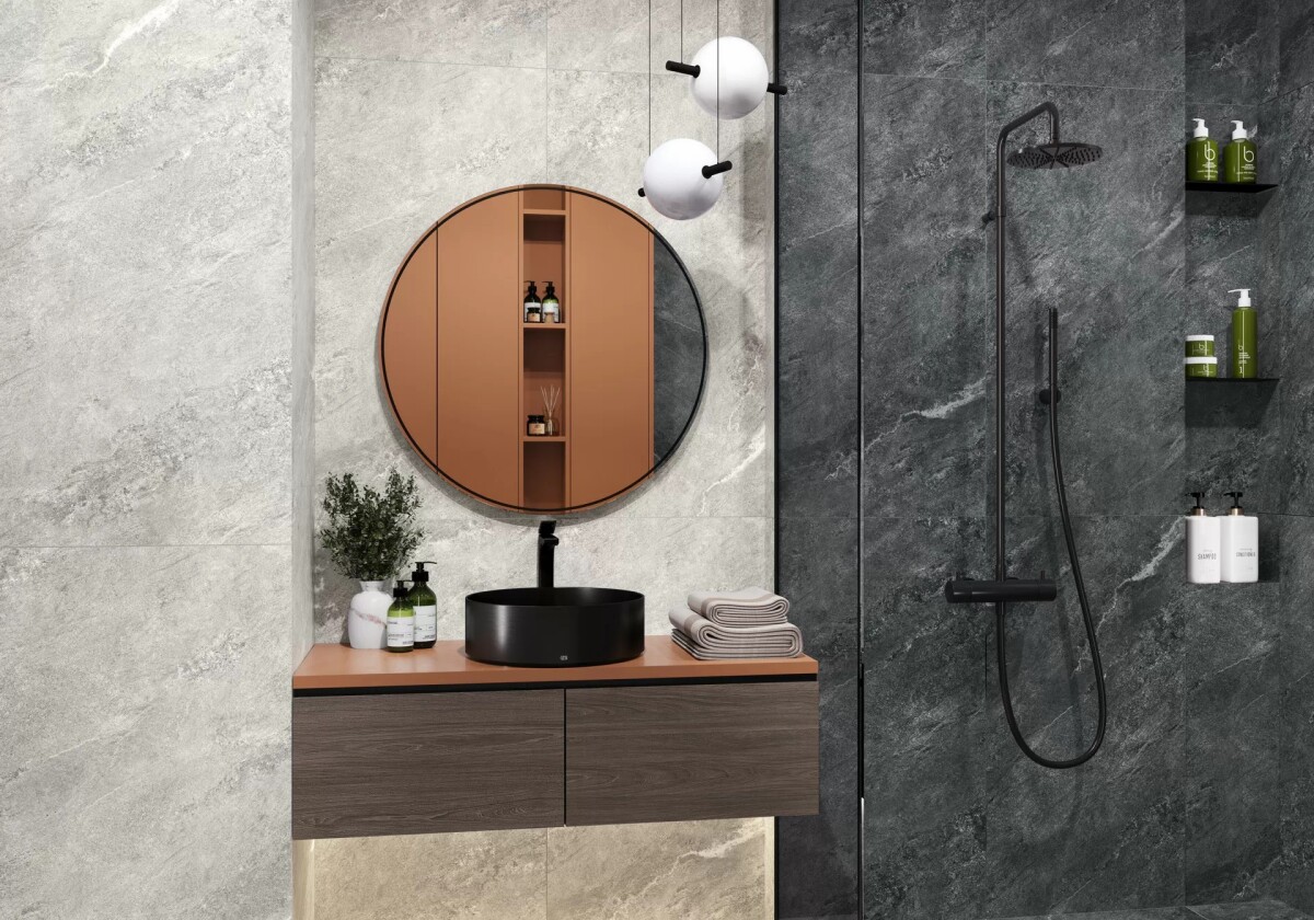 Керамогранит 60120AJA99M LCM Ajax Black Матовый Карвинг 600 x 1200 x 7 мм.