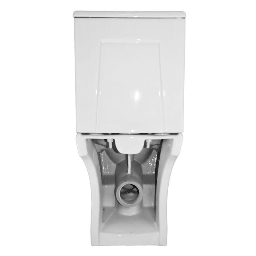 Унитаз-компакт Azario Kashmir 340х650х770 напольный, безободковый, в комплекте с быстросъемным сиденьем микролифт AZ-9143S