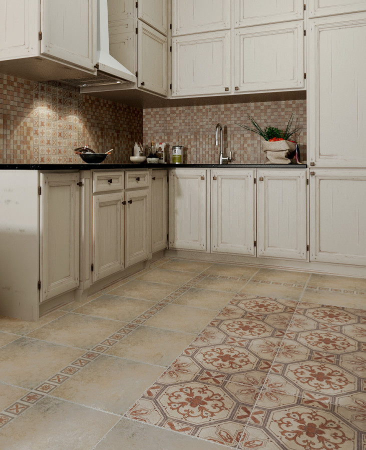 Grasaro Old Stone G-180s f01 фриз напольный 7х40 см структурный