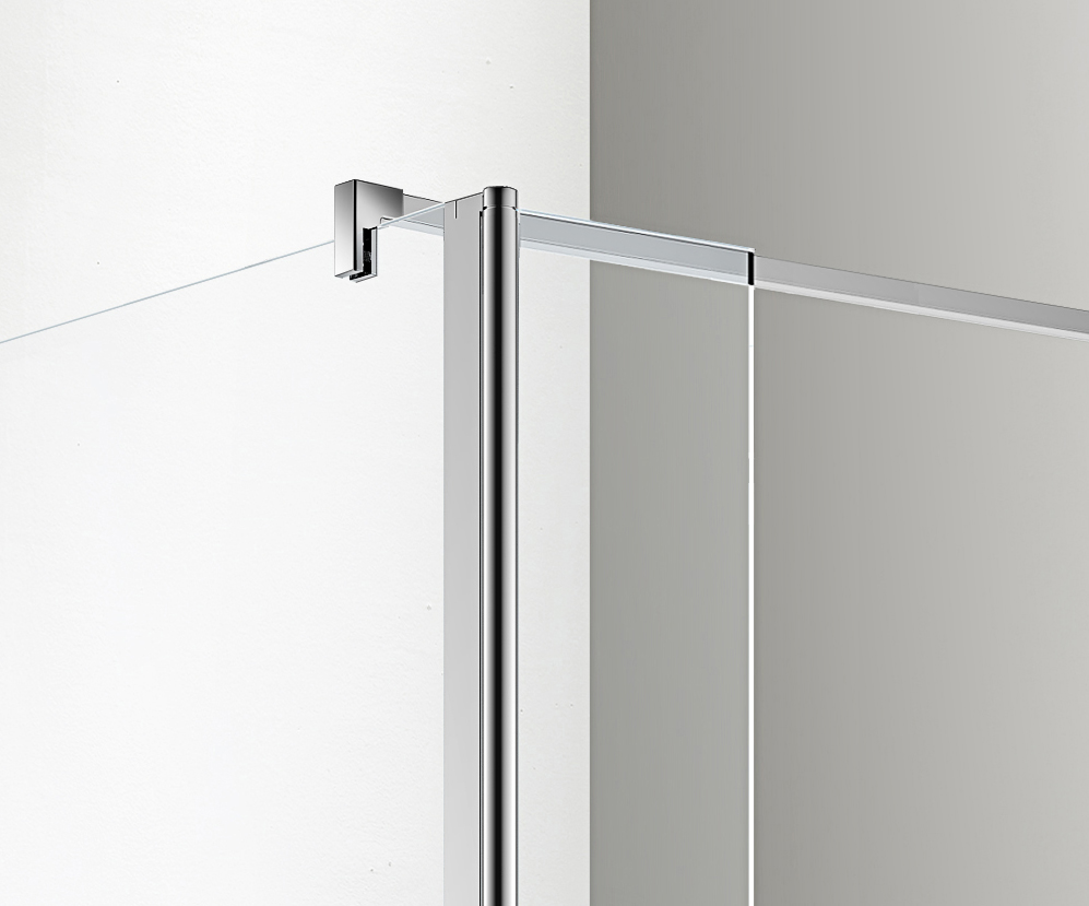 Azario Chicago душевая перегородка с доп. стенкой 80х30 см AZ-NAR6321 800