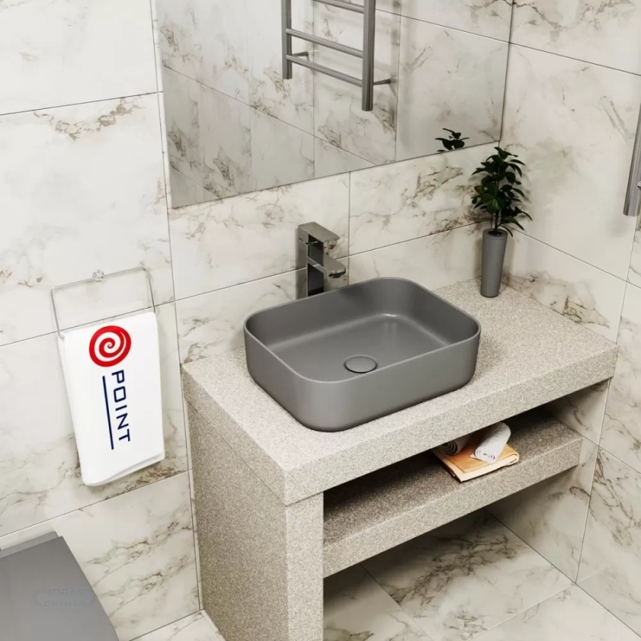 Point Меркурий 50 раковина накладная PN43832GM