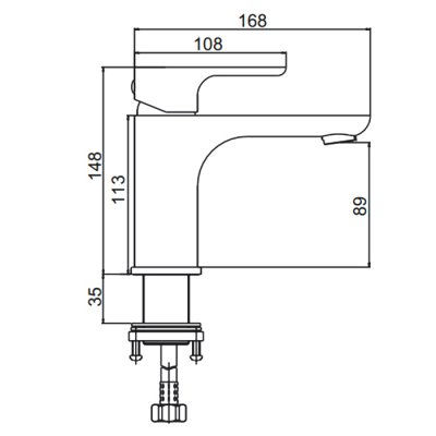 Gerhans K15 смеситель для раковины K11015