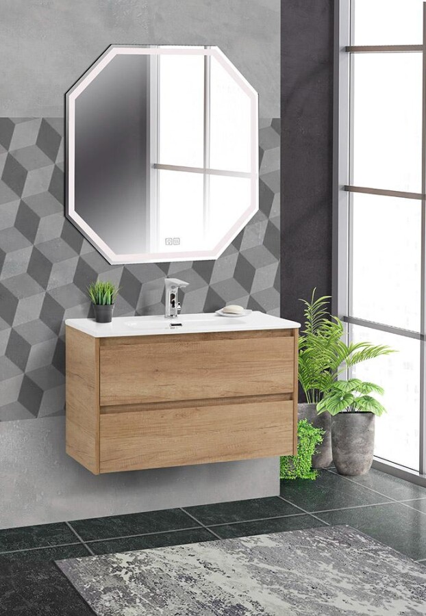 BelBagno Kraft 39-80 см тумба с раковиной KRAFT 39-800/390-2C-SO-RNN подвесная