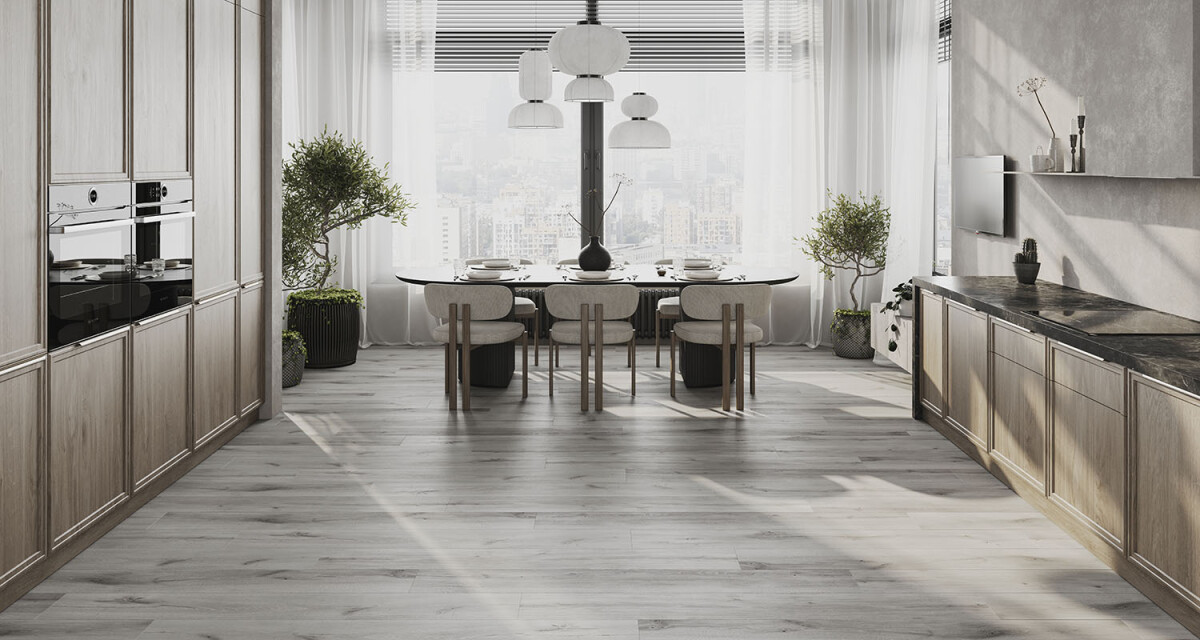 Ламинат Kastamonu Sunfloor Атлас Грей 195 x 1380 x 8 mm / 32 класс 4V SF44