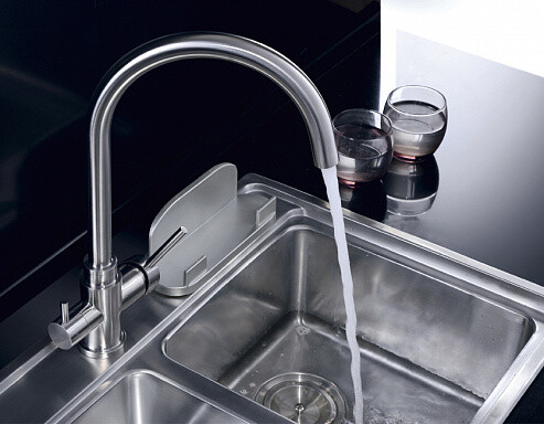 BelBagno BB-LAM15-IN Nova смеситель для кухни сатин
