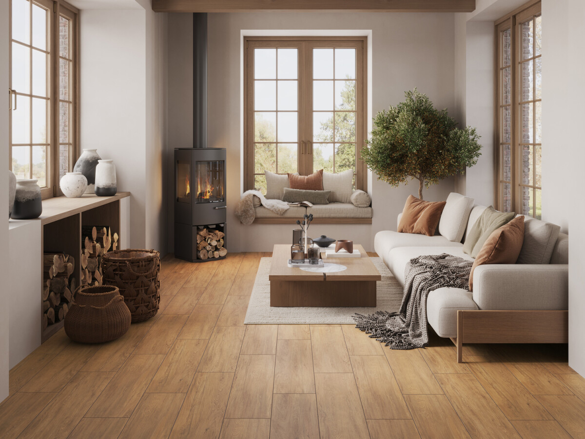 Керамогранит Cersanit Bonsai Tree бежевый ректификат рельеф 21,8x89,8 A17942