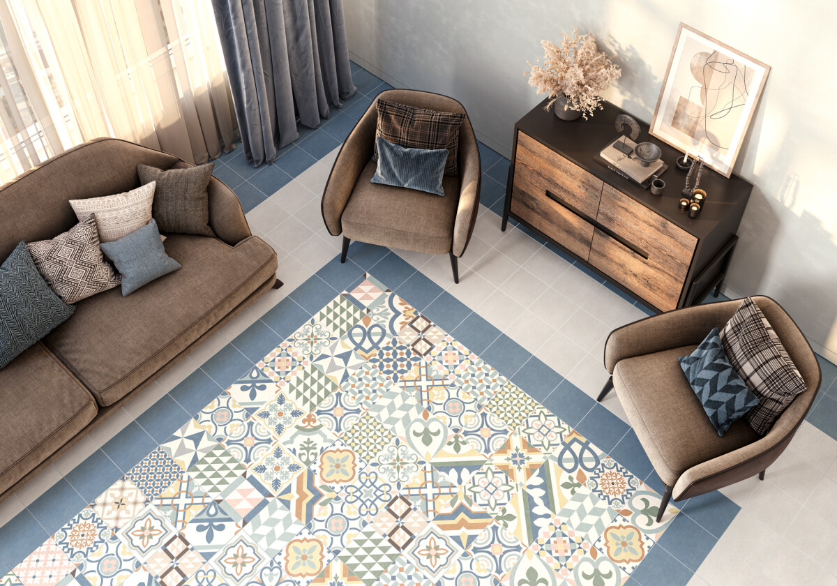 Керамогранит Artkera Group Design Art GP2020DSA31 Teo Матовый 200 x 200 x 8 мм.