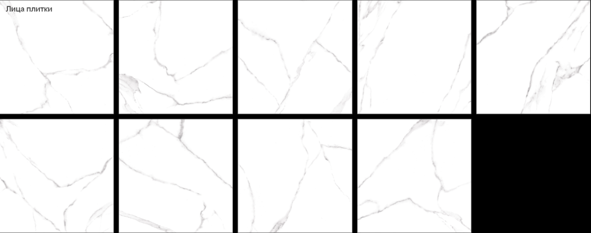 Artkera Group Alma Ceramica Каррара / Carrara Керамогранит 600 x 600 x 9 GFU04CRR00R