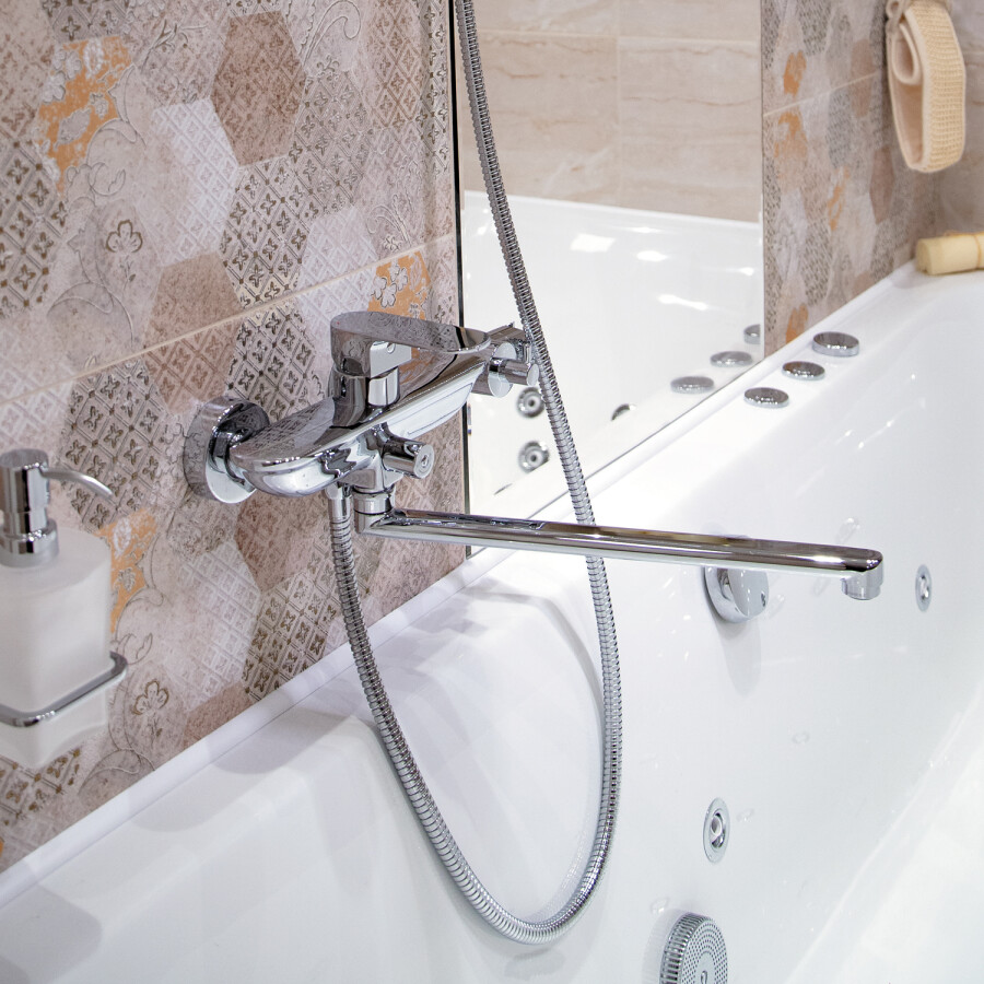 WasserKRAFT Dinkel 5802L смеситель для ванны хром