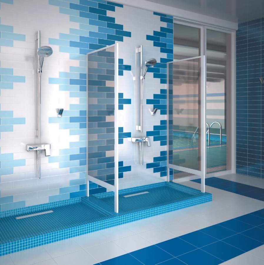Kerama Marazzi Баттерфляй 2869 8х28 см плитка светло ультрамарин глянцевая