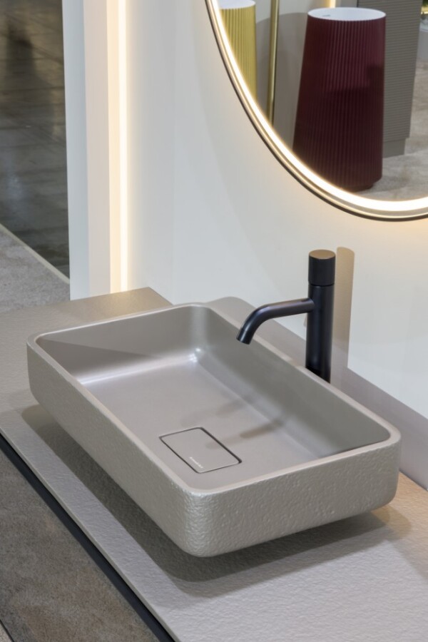 Смеситель для раковины Boheme Stick ручка Linea Черный матовый 121-BB.3