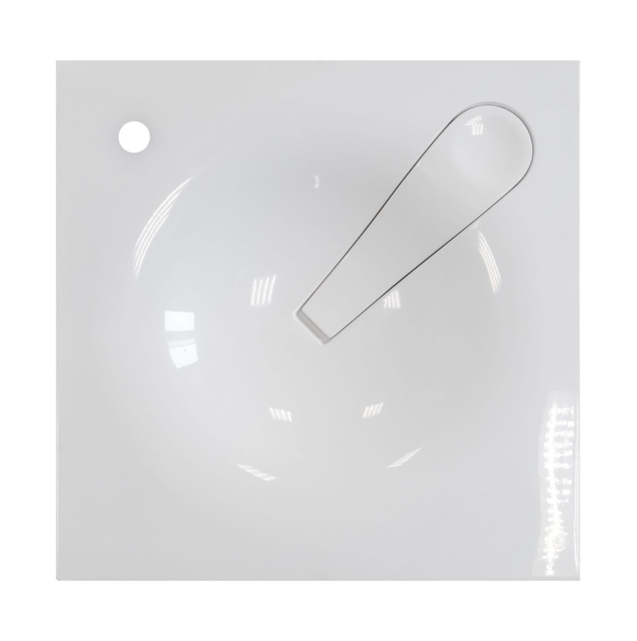 Mirsant Anna 60 раковина из литьевого мрамора над стиральной машиной УТ000101254