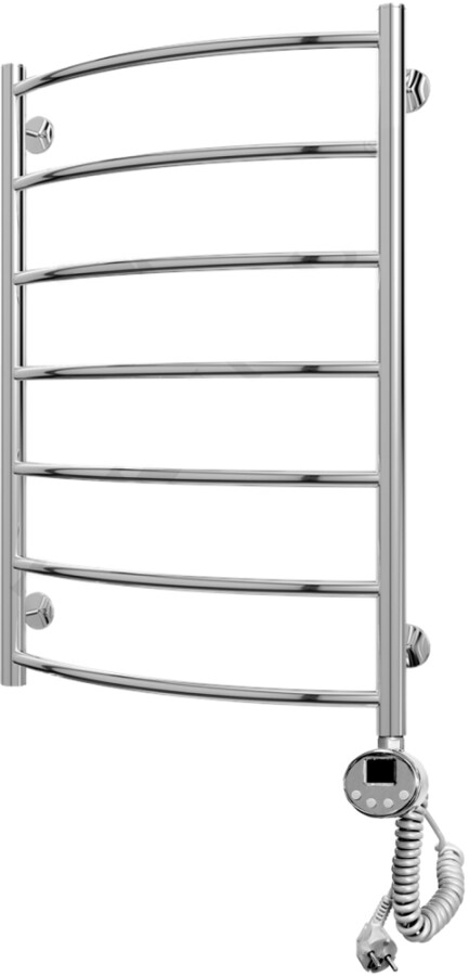 Terminus Классик полотенцесушитель электрический П7 50*83 R с полотенцедержателем