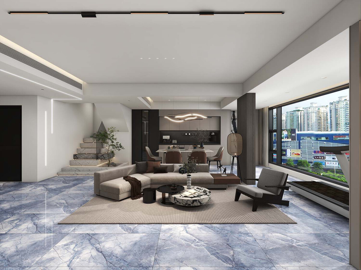 Керамогранит Azario Muruntau Aqua Gold 60x120 Carving H18004010G