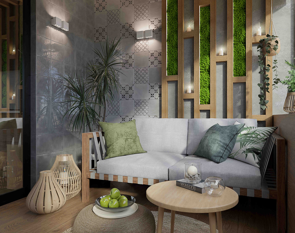 Axima Джаз керамическая плитка серая матовая 20х20