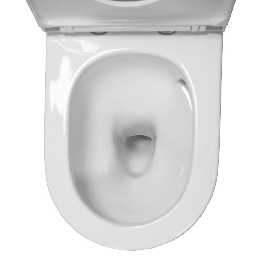 Унитаз-моноблок Azario Vally 690х360х760 напольный, слив "Торнадо", в комплекте с быстросъемным и сиденьем микролифт AZ-80687