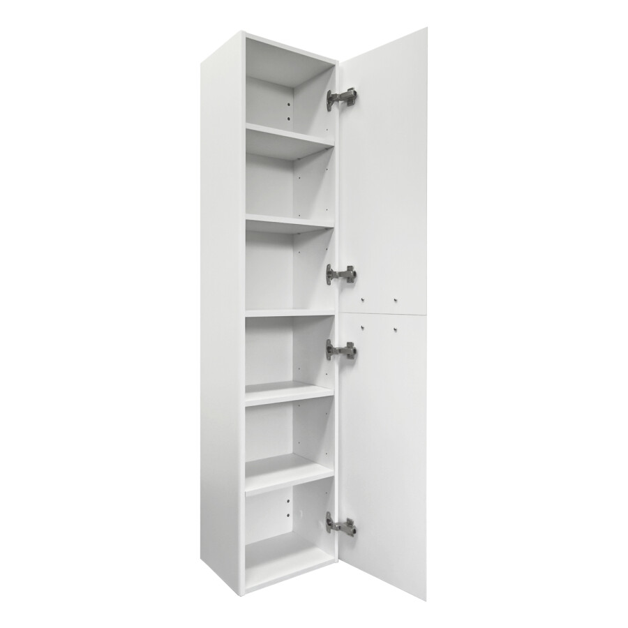 Шкаф-колонна для ванной комнаты Comforty Ангара-35 белая матовая 00-00019359