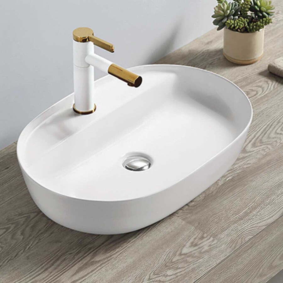 Vincea VBS-122 раковина керамическая накладная 600х400х135