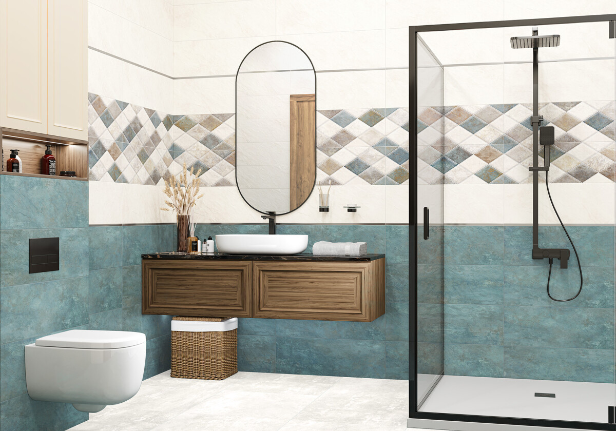 Delacora Bryston Sugar Керамическая плитка настенная 246 x 740 x 9.5 WT15BRY55R