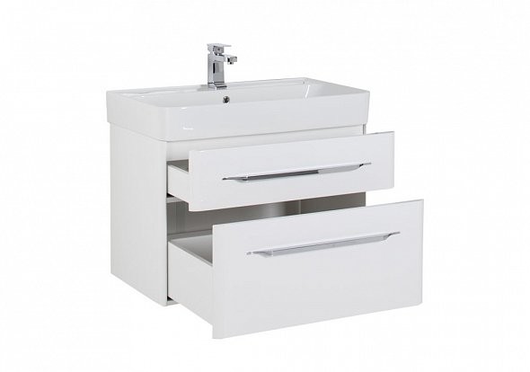 Aquanet Виченца 80 тумба с умывальником 00212666 подвесная