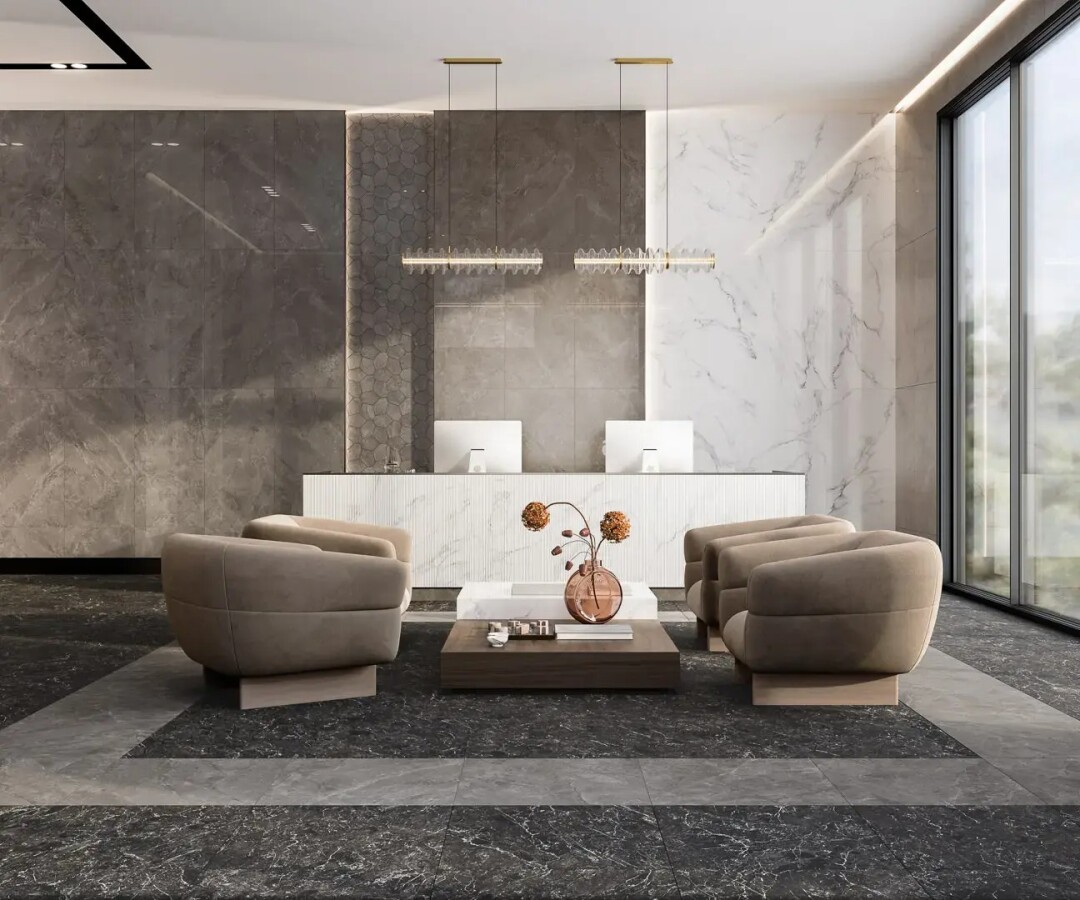 Керамическая плитка Декор Kerama Marazzi Прованс Марсель наборный Белый глянцевый обрезной 31,5x34,2x0,9 KMD2HID019BR