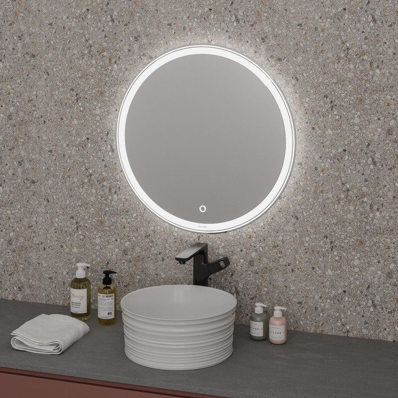 Зеркало Grossman SENTO D700 (700*700*45) LED с сенсорным выключателем 97070