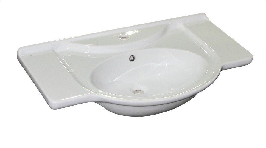 Misty Александра 75 тумба с раковиной П-Але01075-052 напольная