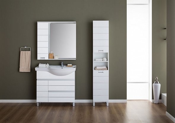 Зеркало-шкаф Aquanet Доминика 90*87 R 00176571