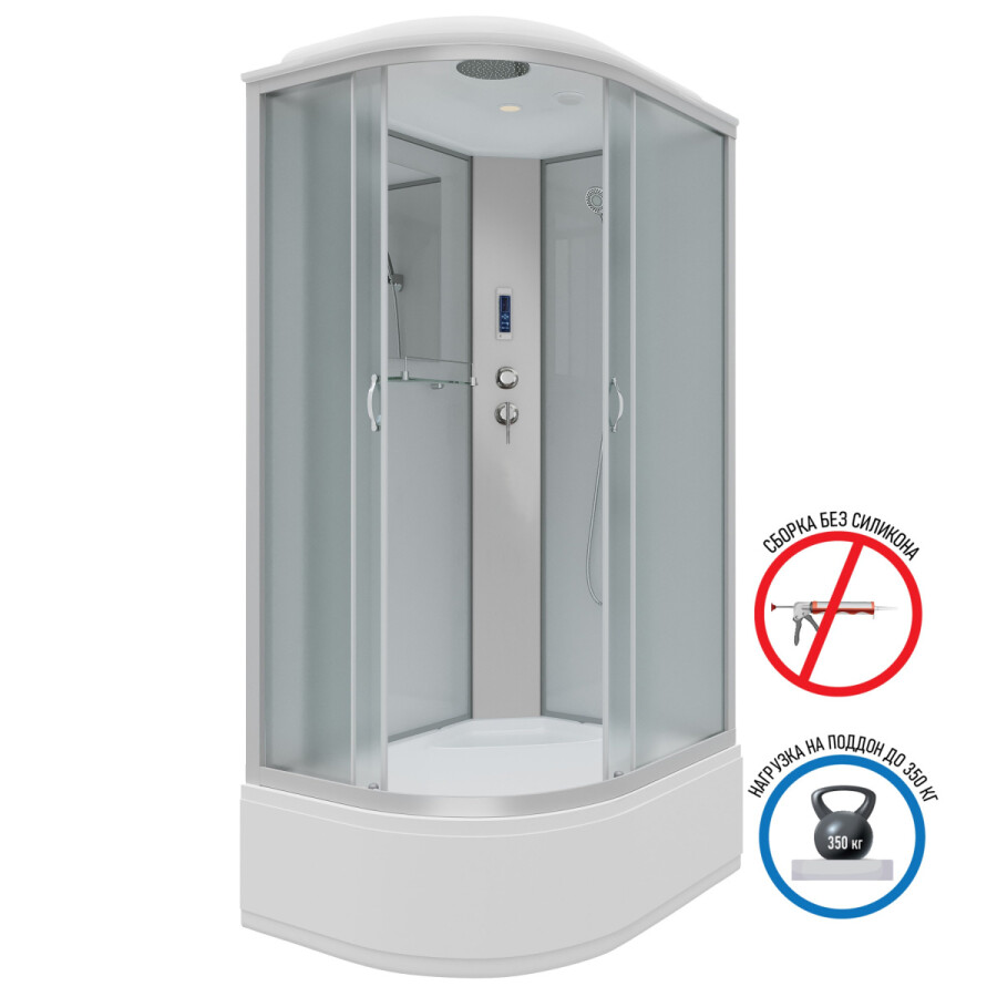 Niagara NG 2310-14RP Душевая кабина 120x80 правосторонняя - без гидромассажа 23101424RP