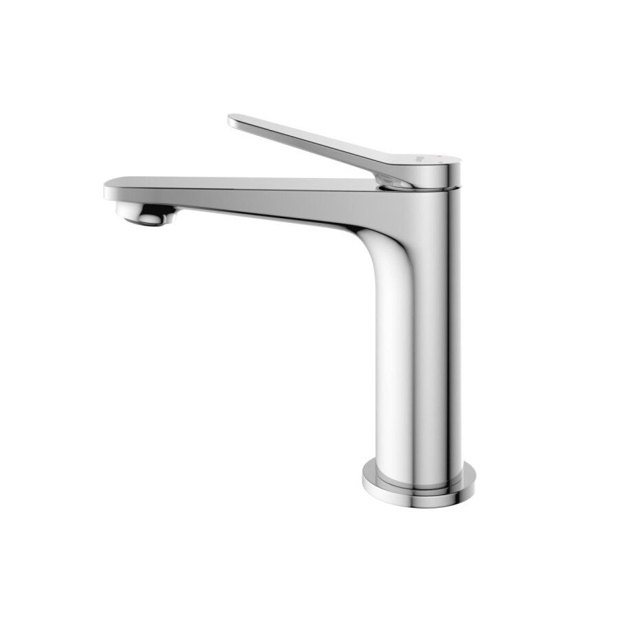 Смеситель BelBagno для раковины, без донного клапана UNIQUE-LVM-CRM-W0