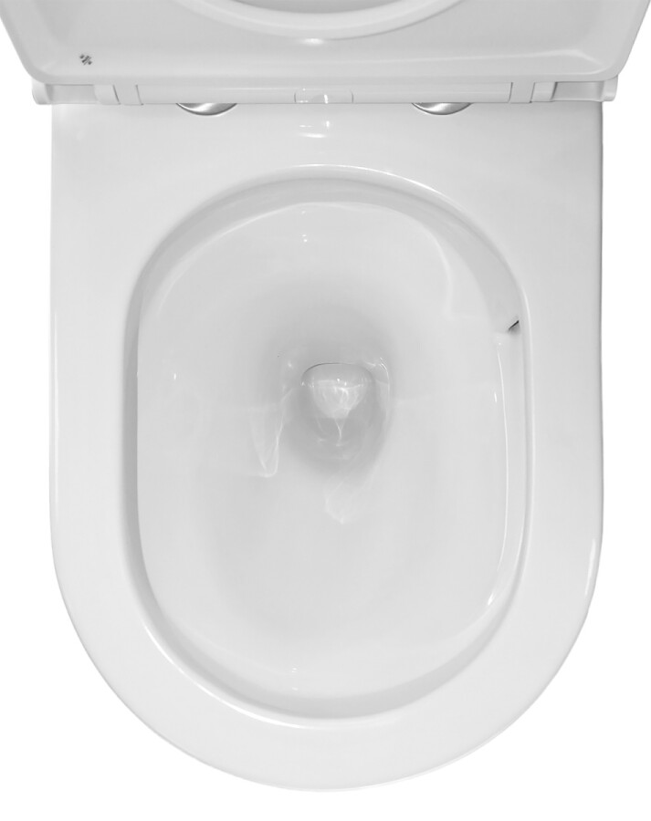 Унитаз-компакт Azario Margo 390х670х880 безободковый, слив Торнадо, с быстросъемным сиденьем микролифт AZ-2125-UQ1