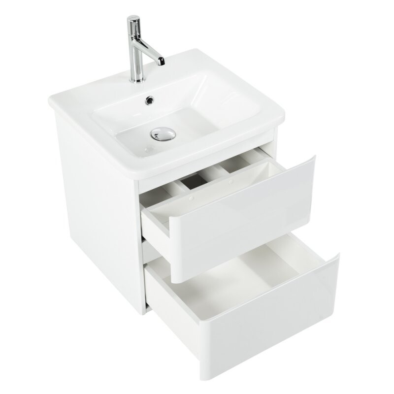 BelBagno тумба с раковиной 50 см ALBANO-CER-500-2C-SO-BL