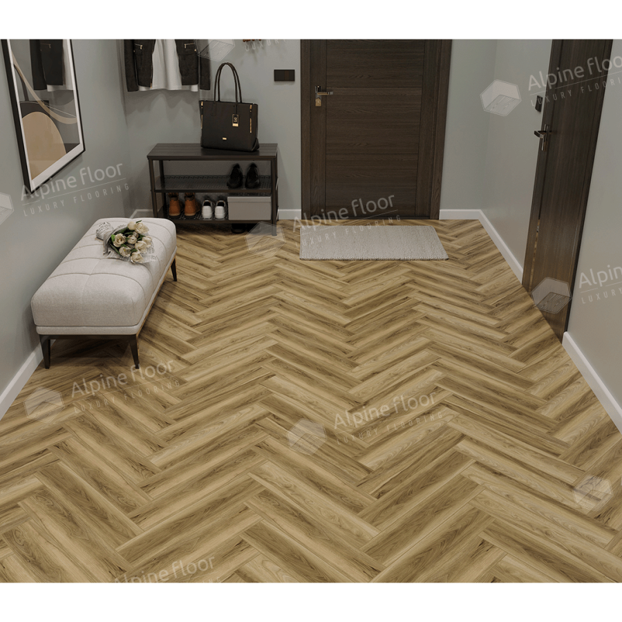 Alpine Floor Nut SPC ламинат Орех Акорн ECO 22-6AB 600 х 125 х 4.0 mm