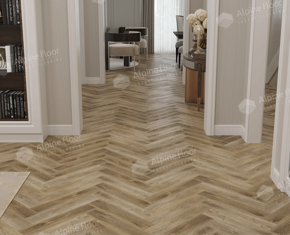 Alpine Floor Parqet LVT Кварцвиниловая плитка Дуб Целата ECO 16-35 590 х 118 х 2.5 mm