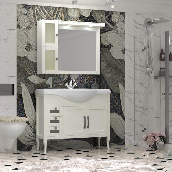 Opadiris Мираж тумба под раковину 105 см слоновая кость 001940