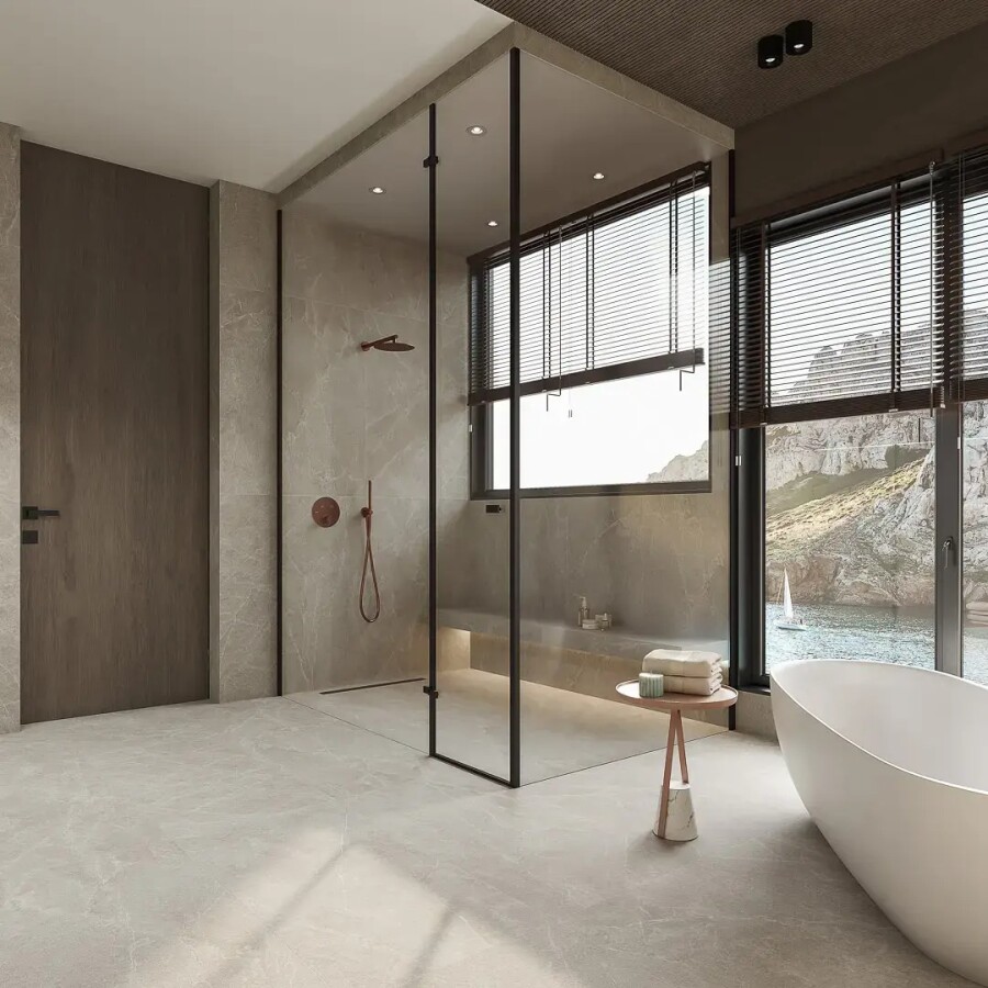 Керамический гранит Kerama Marazzi Прованс Эстерель бежевый матовый обрезной 60x60x0,9 KM6060G0491R