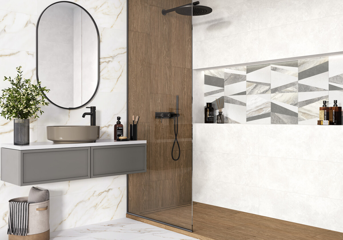 Alma Ceramica Антурин / Anturin Керамическая плитка настенная 300 x 900 x 8.5 TWU3090ATU17R