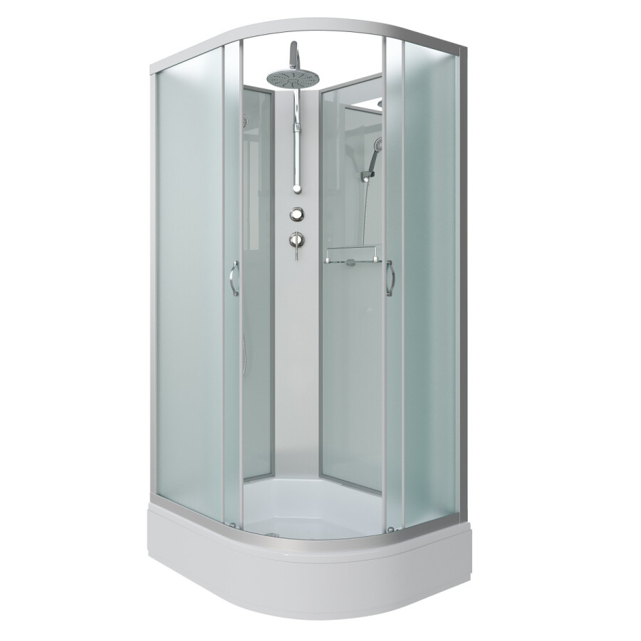 Niagara ЭКО NG 33974-14LBKT Душевая кабина 90x70 Без крыши с тропическим душем 339744LBKT
